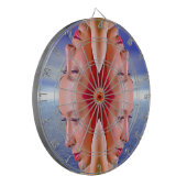 Sommerreflektion Dartscheibe (Vorderseite Links)