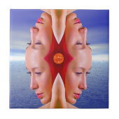 Sommerreflektion Fliese (Vorderseite)