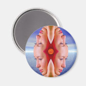 Sommerreflektion Magnet (Vorderseite/Rückseite)