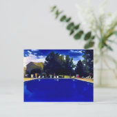 Sommerreflektionen Postkarte (Stehend Vorderseite)