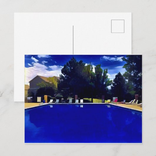 Sommerreflektionen Postkarte (Vorne/Hinten)