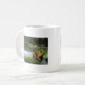 Sommerreflexionen, Elche Kaffeetasse (Vorderseite Links)