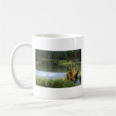 Sommerreflexionen, Elche Kaffeetasse (Links)