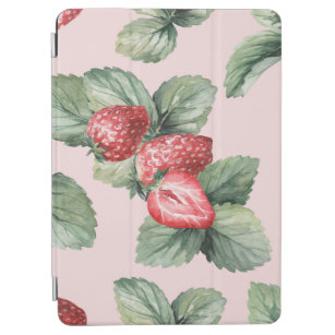 Sommerreife Erdbeeren: Aquarellfarben Rosa iPad Air Hülle