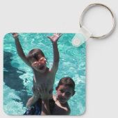 Sommerreise Foto für Oma und Opa Schlüsselanhänger (Rückseite)