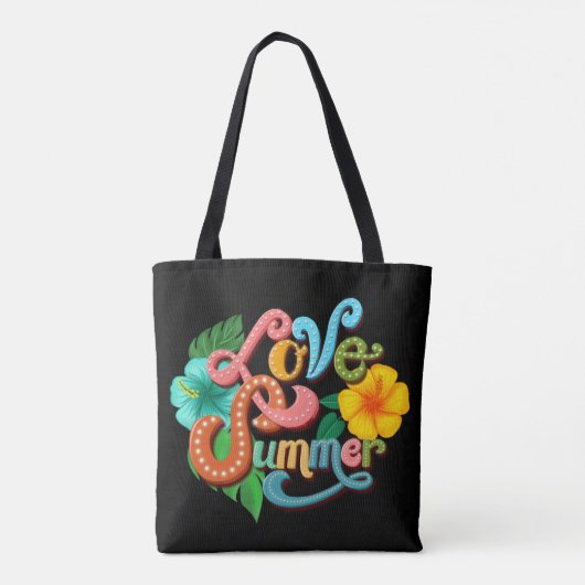 Sommerreisezeit Tasche (Rückseite)
