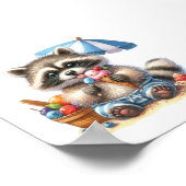 Sommerrennen Leckereien Poster (Ecke)