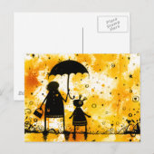 Sommerrennen Postkarte (Vorne/Hinten)