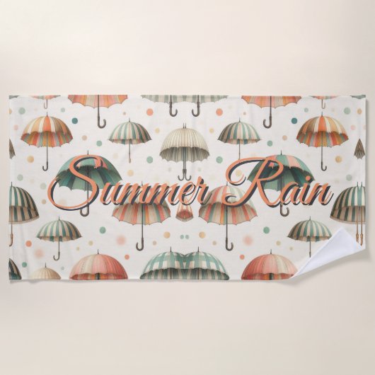 Sommerrennen Strandtuch (Vorderseite)