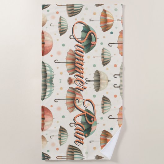 Sommerrennen Strandtuch (Vorderseite)