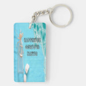 Sommerresorts in meiner Nähe Schlüsselanhänger (Rückseite)