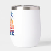 Sommerretro-Sonnenuntergang (Rückseite)