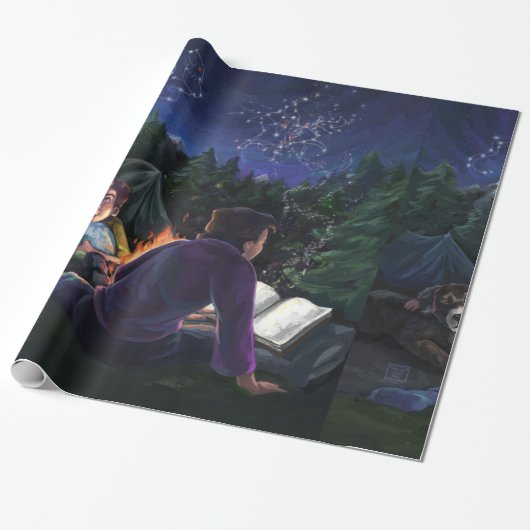 Sommerritter Geschenkpapier (Ungerollt)