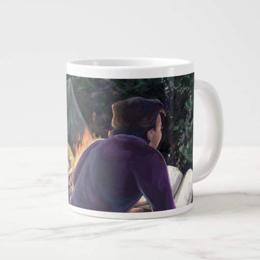 Sommerritter Jumbo-Tasse (Vorderseite Rechts)