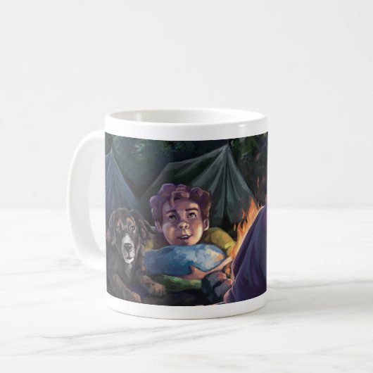 Sommerritter Kaffeetasse (Vorderseite Links)