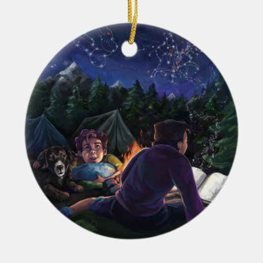 Sommerritter Keramik Ornament (Vorne)