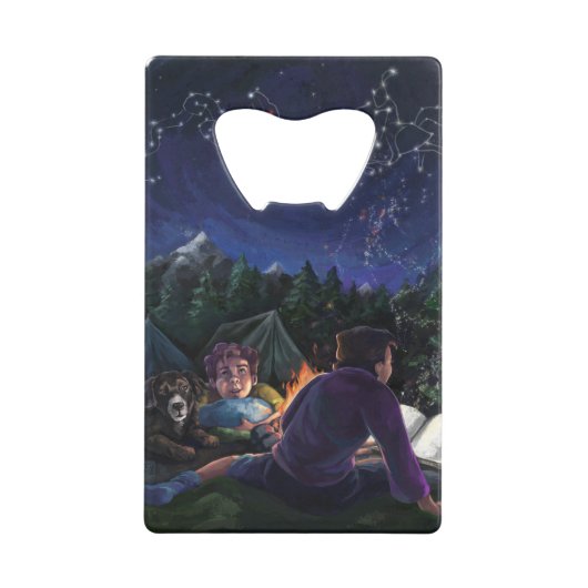 Sommerritter Kreditkartenflaschenöffner (Vorderseite)