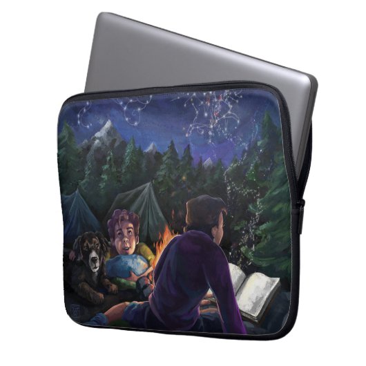 Sommerritter Laptopschutzhülle (Vorderseite Links)