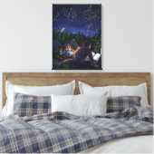 Sommerritter Leinwanddruck (Insitu (Schlafzimmer))