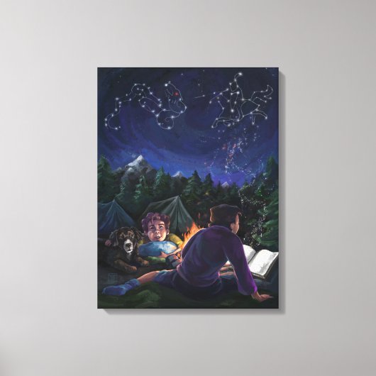 Sommerritter Leinwanddruck (Vorderseite)