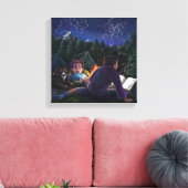 Sommerritter Leinwanddruck (Insitu (Wohnzimmer))