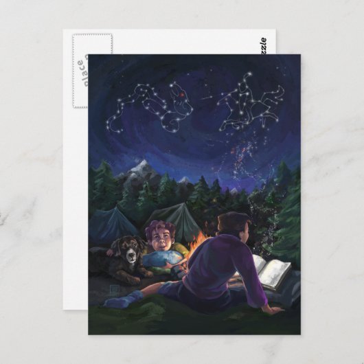 Sommerritter Postkarte (Vorne/Hinten)