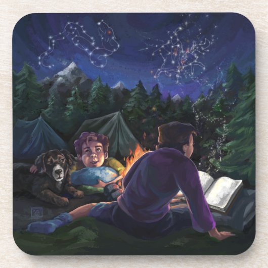 Sommerritter Untersetzer (Vorderseite)