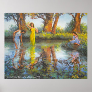 Sommerromantismus. Poster