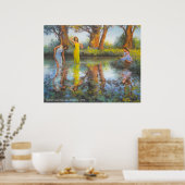 Sommerromantismus. Poster (Küche)