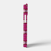 Sommerrosa blumengeschmückte Rose Case-Mate iPhone Hülle (Rückseite / Rechts)