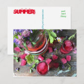 Sommersaftpostkarte von Diane Heller 2020 Postkarte (Vorne/Hinten)