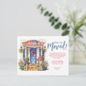 Sommersaison Familienwandern Ankündigungspostkarte (Stehend Vorderseite)