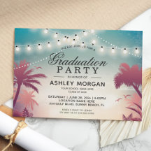 Sommersaitenlichter Outdoor Graduation Party