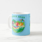 Sommersalat Kaffeetasse (Vorderseite Links)