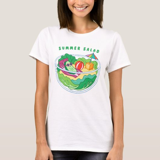Sommersalat T-Shirt (Vorderseite)