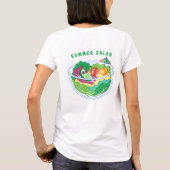 Sommersalat T-Shirt (Rückseite)