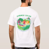 Sommersalat T-Shirt (Rückseite)