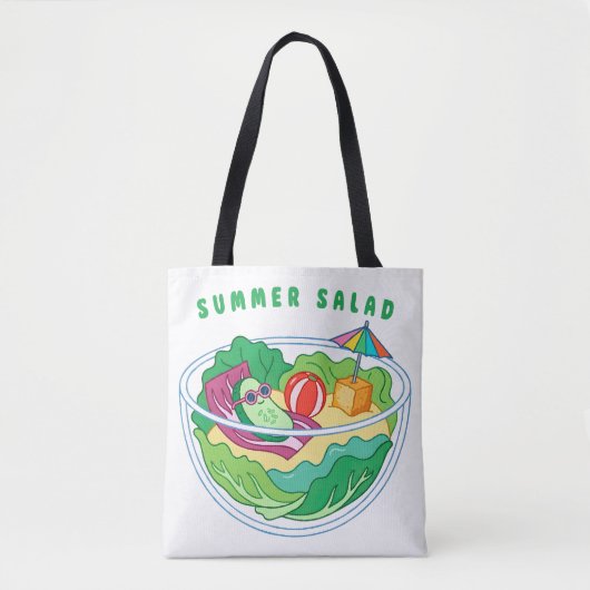Sommersalat Tasche (Vorderseite)