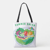 Sommersalat Tasche (Rückseite)