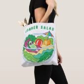 Sommersalat Tasche (Von Nahem)