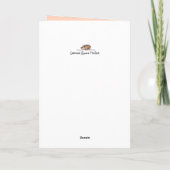 Sommersangria Geburtstag Grußkarte Einladung (Rückseite)