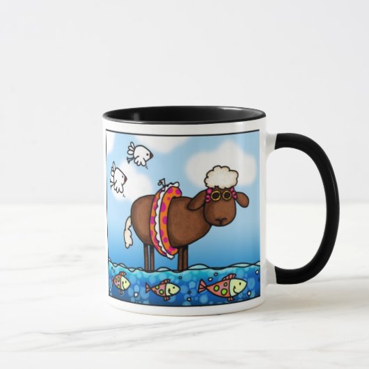 Sommerschaf-Tasse Tasse (Rechts)