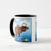 Sommerschaf-Tasse Tasse (Vorderseite Links)