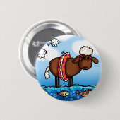 Sommerschafknopf Button (Vorne & Hinten)