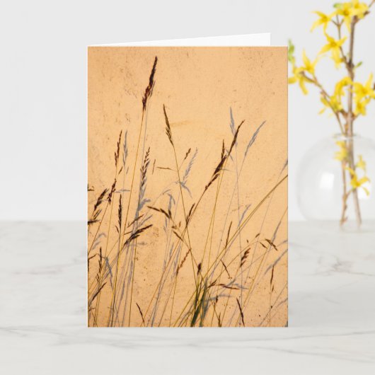 Sommerschatten Karte (Gelbe Blume)