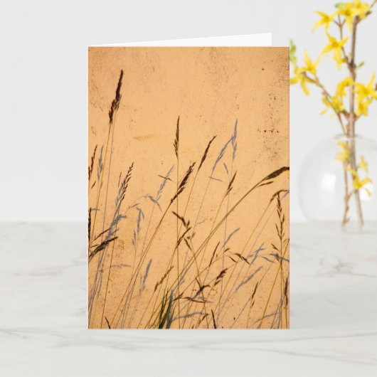 Sommerschatten Karte (Gelbe Blume)