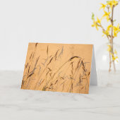 Sommerschatten Karte (Gelbe Blume)