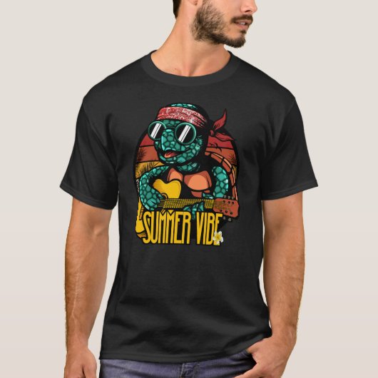 Sommerschildkröte T-Shirt (Vorderseite)