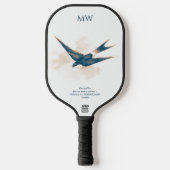 Sommerschläfchen Pickleball Paddle (Vorderseite)