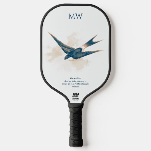 Sommerschläfchen Pickleball Paddle (Vorderseite)